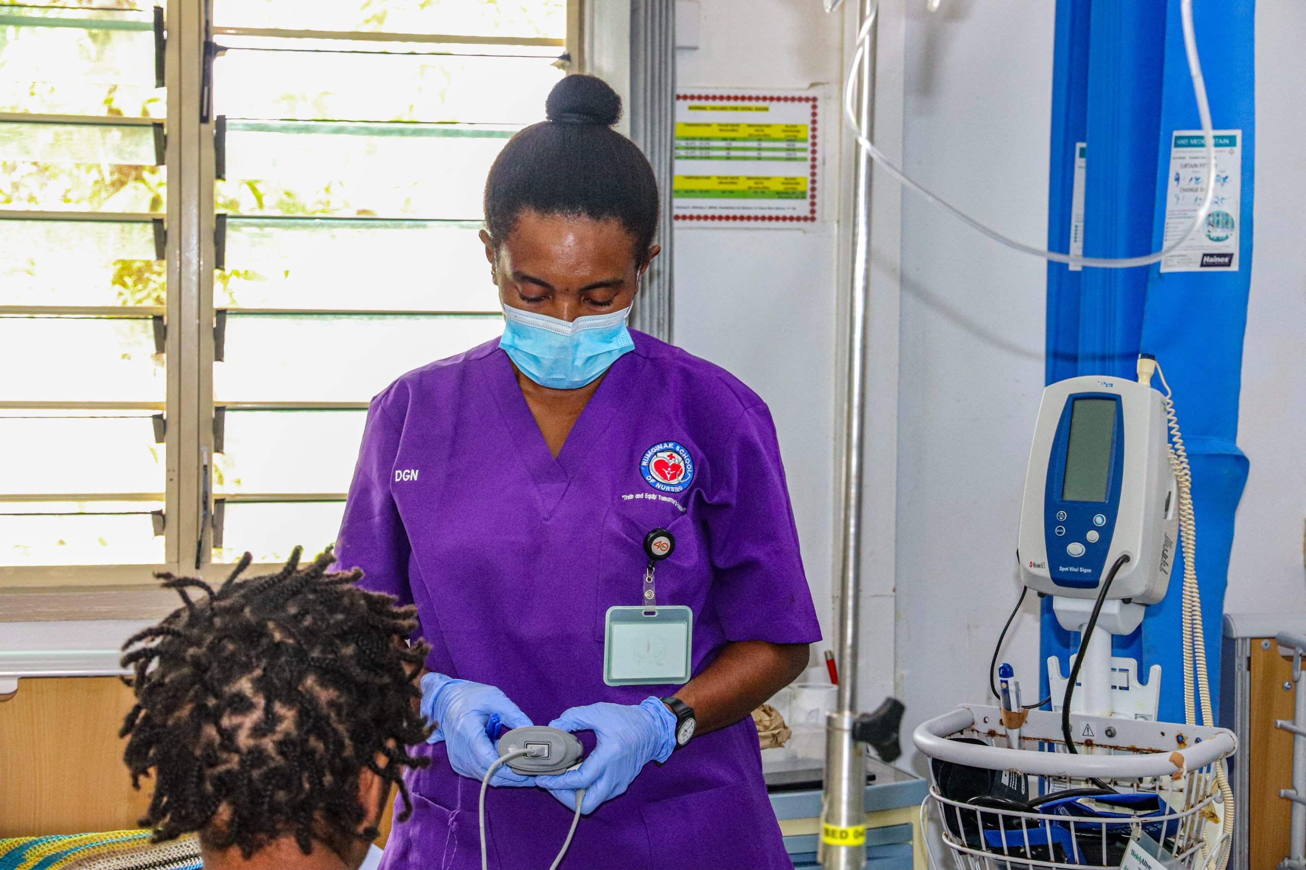 Ok Tedi provides hands-on training opportunity for local nursing school