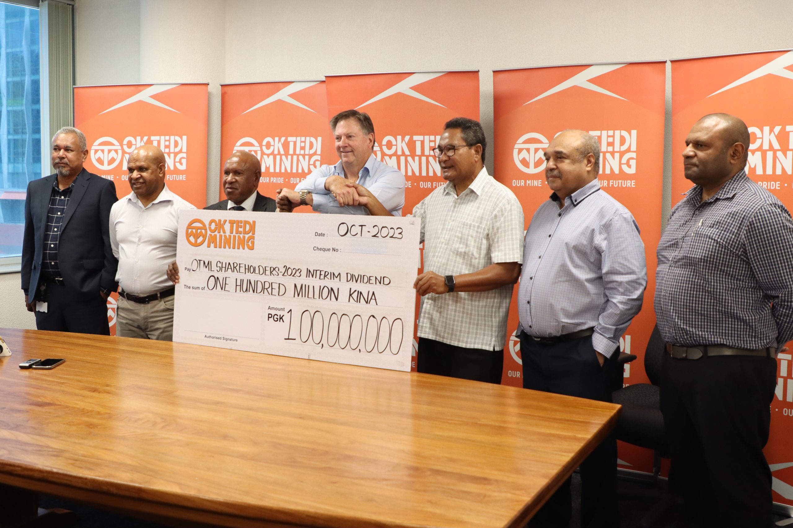 Ok Tedi pays interim dividend of K100M