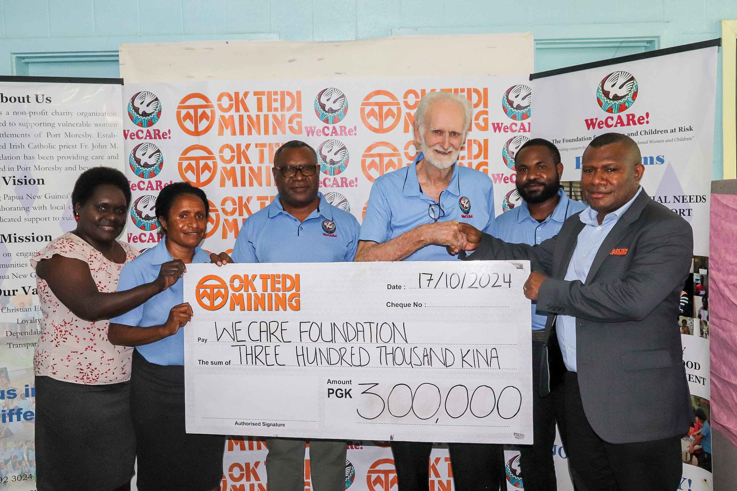 OTML supports WeCaRe Foundation