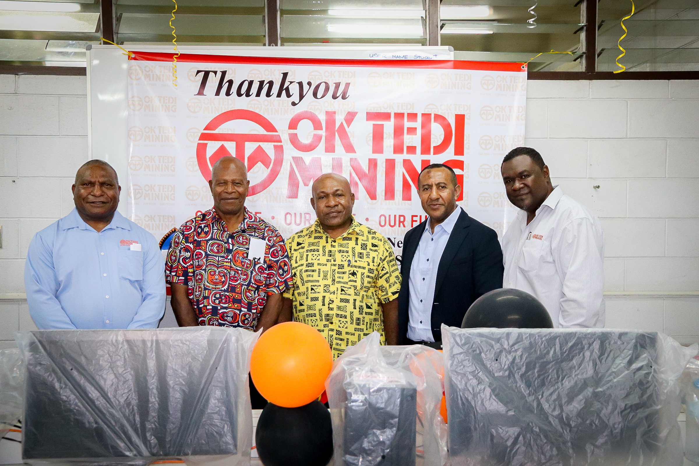 OTML Hands Over Upgraded UPNG Geosciences Computer Lab