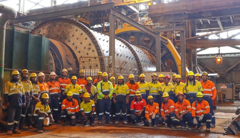 OTML replaces two Ball Mill Units to bolster its processing operations