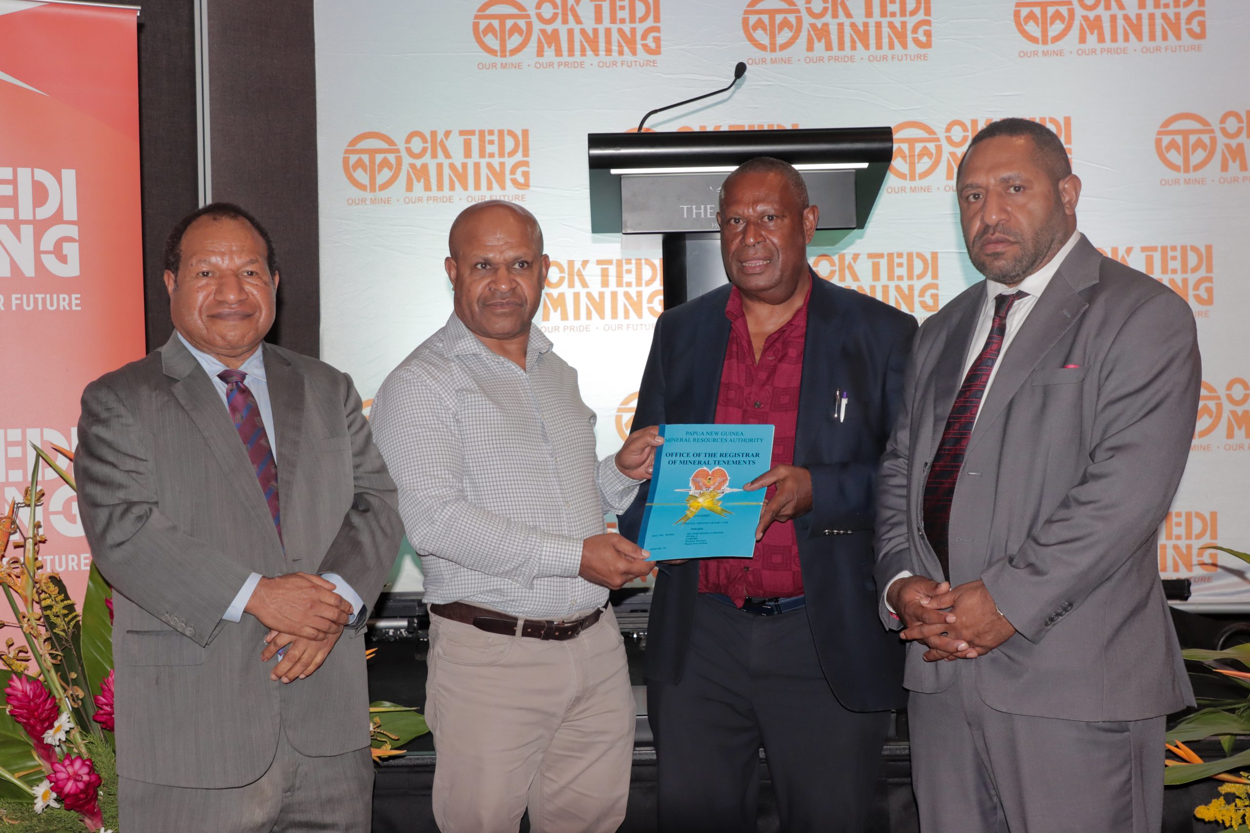 OTML Extends Special Mining Lease (SML) 1(0) to 2042