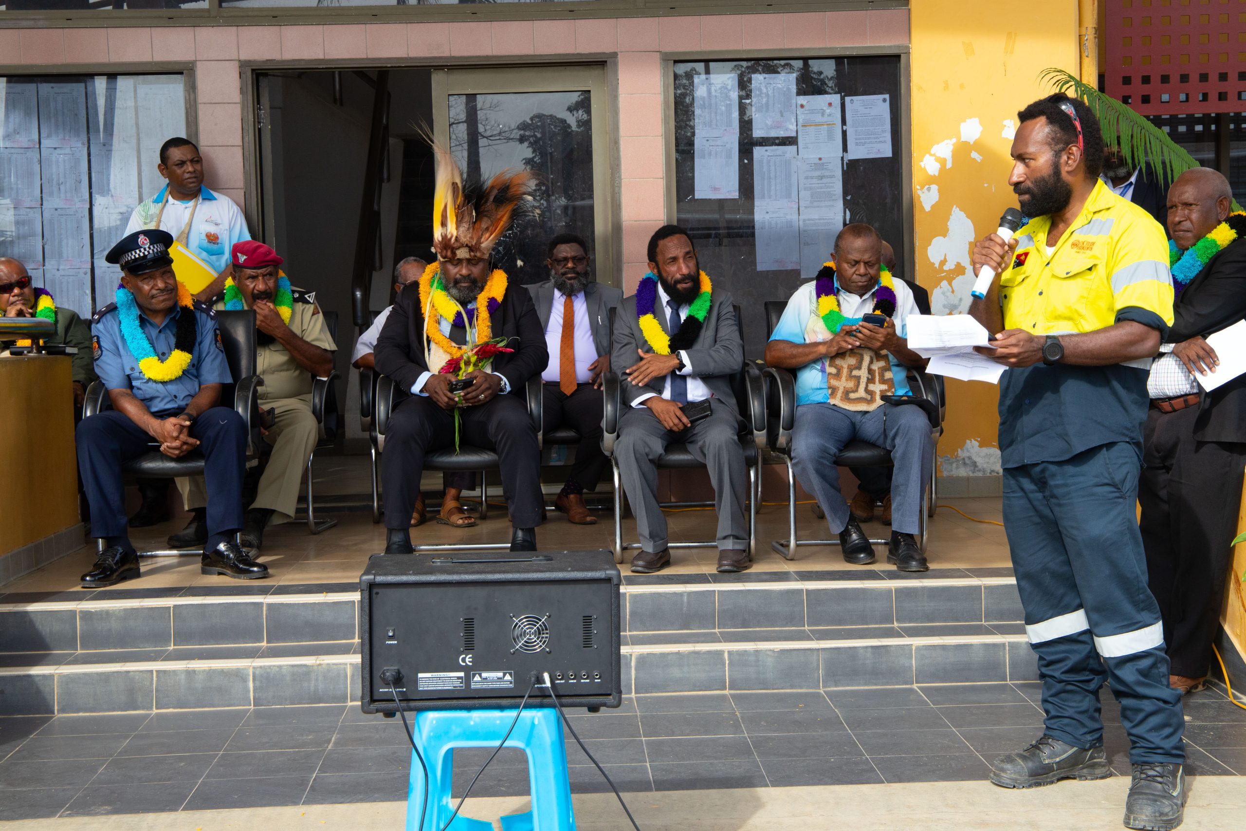 Government thanks Ok Tedi for Supporting NID Project